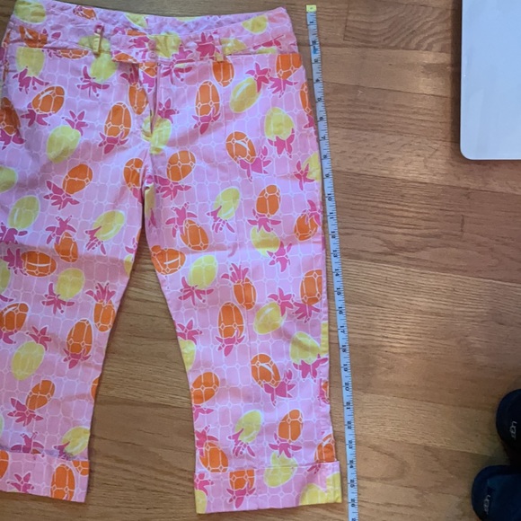 Lilly Pulitzer Pineapple Capri - 0 - Picture 3 of 4